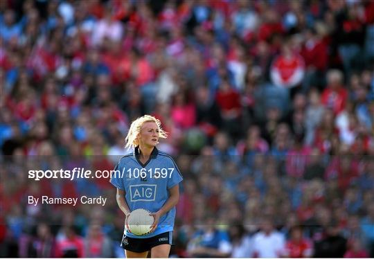 Dublin v Cork - TG4 Ladies Football All-Ireland Senior Championship Final Dublin v Cork - TG4 Ladies Football All-Ireland Senior Championship Final