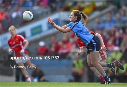 Dublin v Cork - TG4 Ladies Football All-Ireland Senior Championship Final Dublin v Cork - TG4 Ladies Football All-Ireland Senior Championship Final