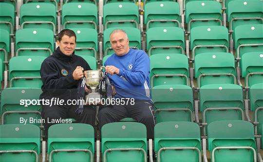 FAI Umbro Intermediate Challenge Cup Final Photocall FAI Umbro Intermediate Challenge Cup Final Photocall