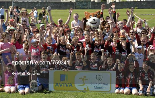 Aviva Club of the Month Presentation to Parkville United FC