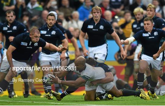 South Africa v Scotland - 2015 Rugby World Cup Pool B South Africa v Scotland - 2015 Rugby World Cup Pool B
