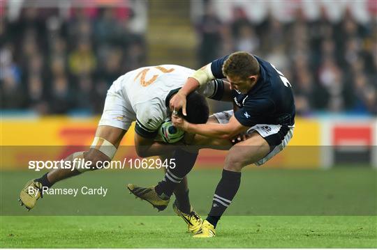 South Africa v Scotland - 2015 Rugby World Cup Pool B South Africa v Scotland - 2015 Rugby World Cup Pool B