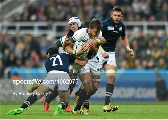 South Africa v Scotland - 2015 Rugby World Cup Pool B South Africa v Scotland - 2015 Rugby World Cup Pool B
