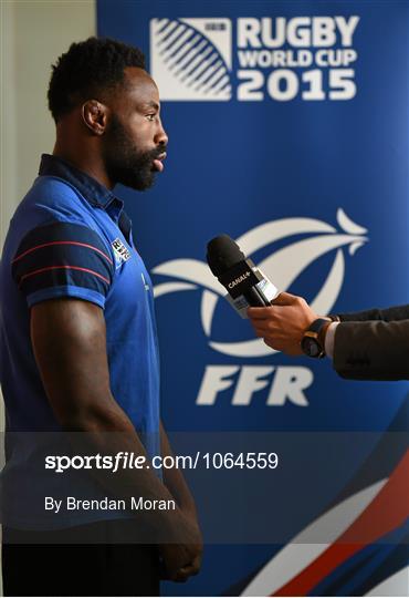 France Rugby Press Conference - 2015 Rugby World Cup
