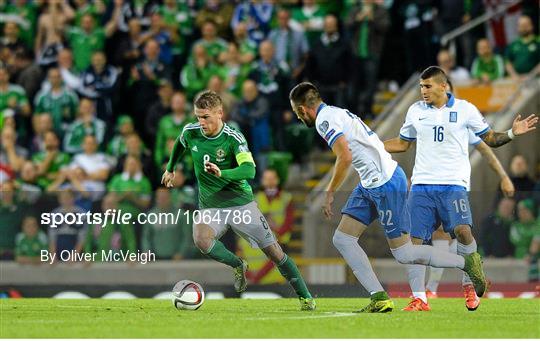 Northern Ireland v Greece - UEFA EURO 2016 Championship Qualifier, Group F