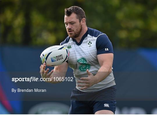 Ireland Rugby Squad Training - 2015 Rugby World Cup