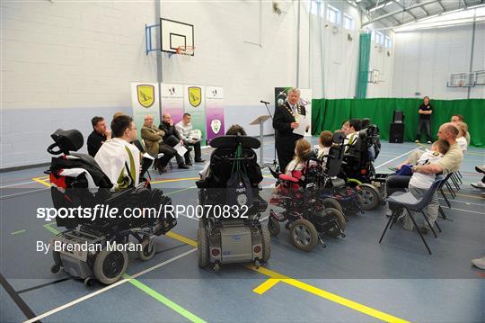 Sporting Fingal Powerchair Football Team launch