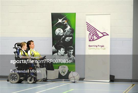 Sporting Fingal Powerchair Football Team launch
