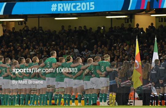 Ireland v Argentina - 2015 Rugby World Cup Quarter-Final