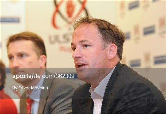 Brian McLaughlin Unveiled as New Ulster Rugby Head Coach
