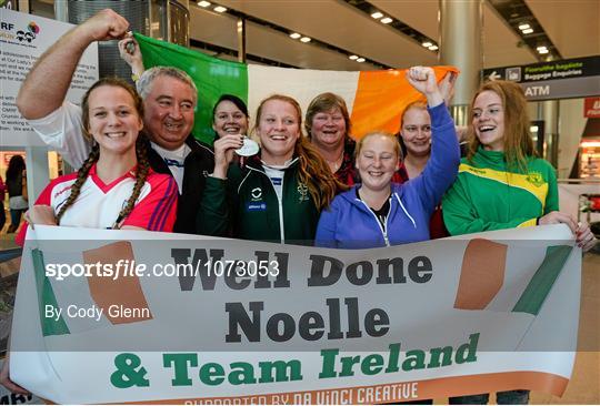 Paralympics Ireland Team Homecoming from DOHA