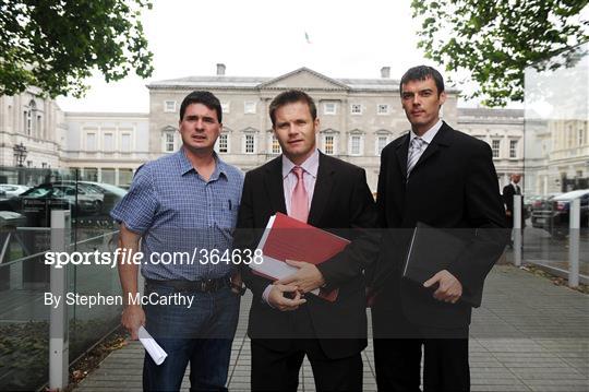 Gaelic Players' Association appearing before an Oireachtas Committee