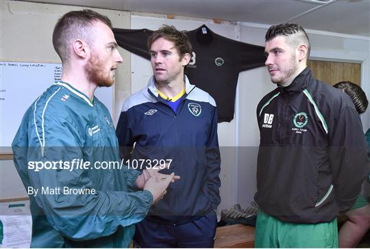 Training Session with Kevin Kilbane and Blessington FC