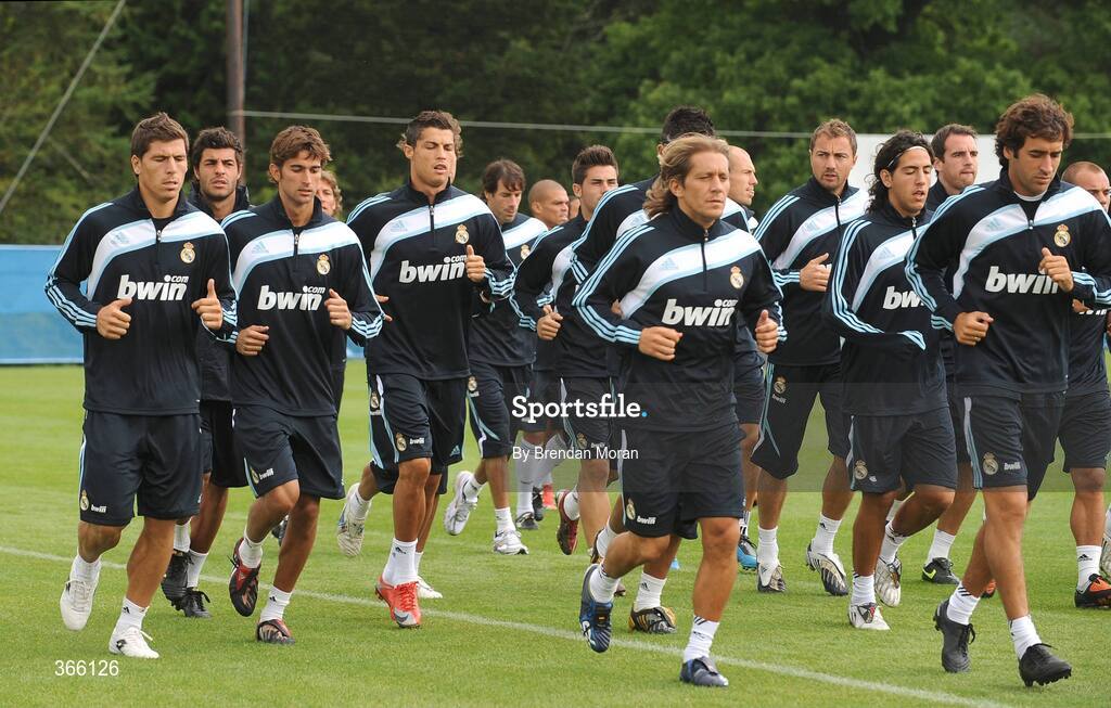Sportsfile Real Madrid Pre Season Squad Training Tuesday 366126 Sportsfile Real Madrid Pre Season Squad Training Tuesday 366126