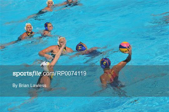 FINA World Swimming Championships Rome 2009 - Wednesday 29th Women's Waterpolo