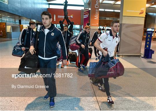 Galway team depart ahead of the AIG Fenway Hurling Classic and Irish Festival