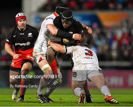 Ulster v Saracens - European Rugby Champions Cup - Pool 1 Round 2