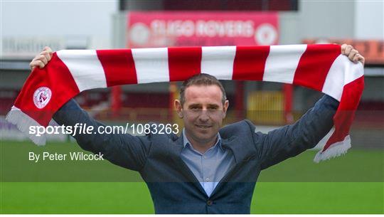Dave Robertson Anounced as New Sligo Rovers Manager