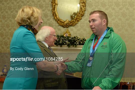 Special Olympics World Summer Games honoured by President Michael D. Higgins
