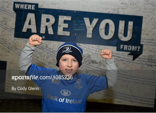 Leinster Fans at Leinster v Ulster - Guinness PRO12 Round 8