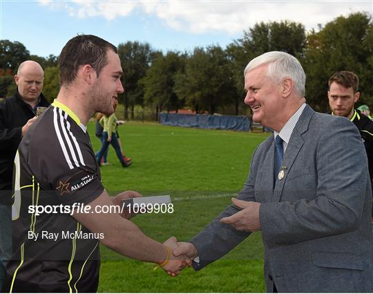 2014 All-Stars v 2015 All-Stars - GAA All-Star Tour 2015, sponsored by Opel 2014 All-Stars v 2015 All-Stars - GAA All-Star Tour 2015, sponsored by Opel