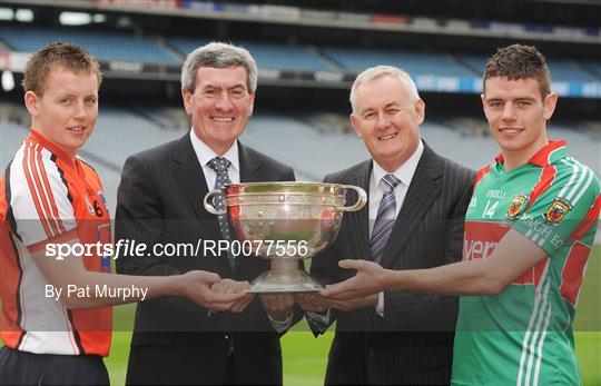 ESB GAA Football All-Ireland Minor Championship Final Captains Photocall