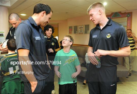 Kerry Team Visit Our Lady's Hospital for Sick Children Crumlin