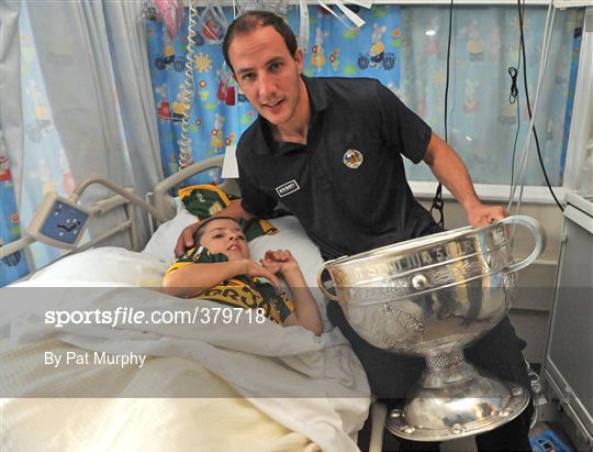 Kerry Team Visit Our Lady's Hospital for Sick Children Crumlin