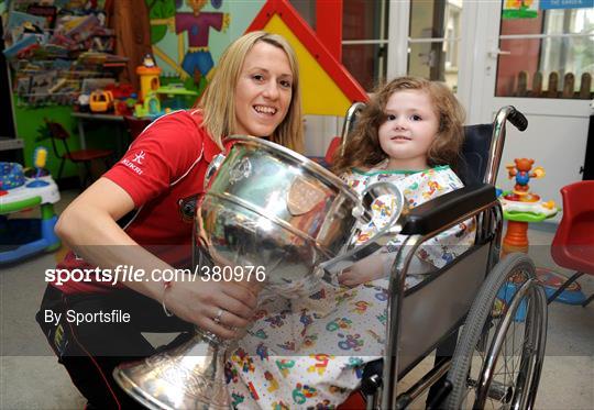 Cork Team Visit Our Lady's Hospital for Sick Children Crumlin