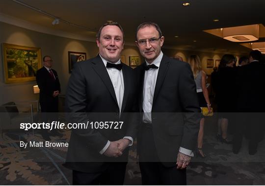 The SSE Airtricity Soccer Writers’ Association of Ireland Awards 2015