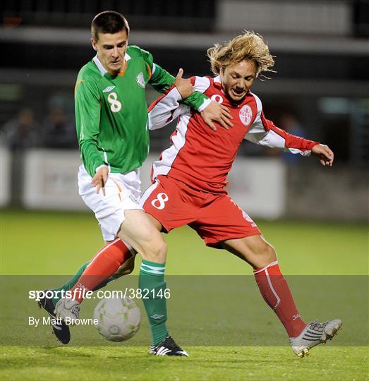 Republic of Ireland v Georgia - UEFA European U21 Championship Qualifier Republic of Ireland v Georgia - UEFA European U21 Championship Qualifier