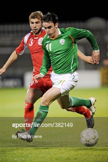 Republic of Ireland v Georgia - UEFA European U21 Championship Qualifier