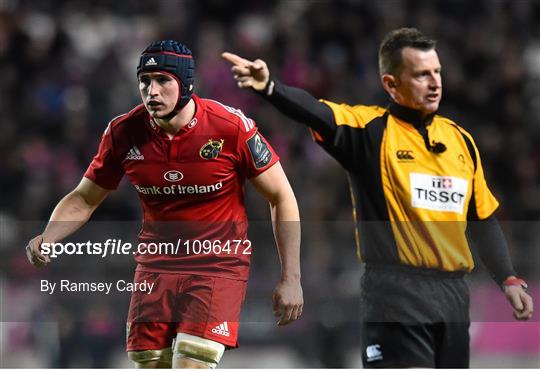 Stade Francais Paris v Munster - European Rugby Champions Cup - Pool 4 Round 2 Refixture