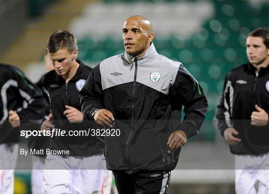 Republic of Ireland v Georgia - UEFA European U21 Championship Qualifier Republic of Ireland v Georgia - UEFA European U21 Championship Qualifier
