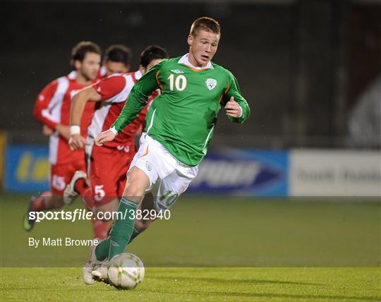 Republic of Ireland v Georgia - UEFA European U21 Championship Qualifier Republic of Ireland v Georgia - UEFA European U21 Championship Qualifier
