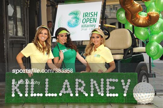 Launch of the 3 Irish Open 2010