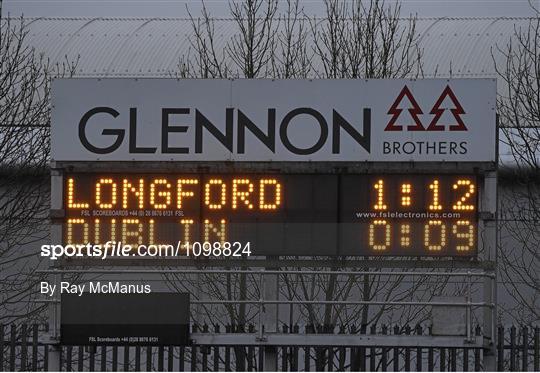 Longford v Dublin - Bord na Mona O'Byrne Cup Semi-Final
