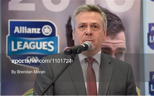 2016 Allianz Football Leagues Launch