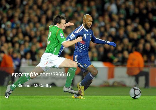 Republic of Ireland v France - FIFA 2010 World Cup Qualifying Play-Off 1st leg Republic of Ireland v France - FIFA 2010 World Cup Qualifying Play-Off 1st leg
