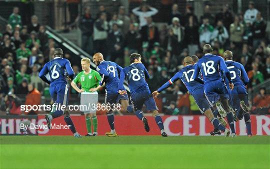 Republic of Ireland v France - FIFA 2010 World Cup Qualifying Play-Off 1st leg Republic of Ireland v France - FIFA 2010 World Cup Qualifying Play-Off 1st leg