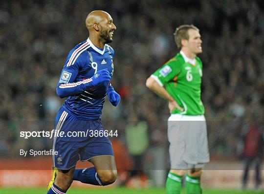 Republic of Ireland v France - FIFA 2010 World Cup Qualifying Play-Off 1st leg Republic of Ireland v France - FIFA 2010 World Cup Qualifying Play-Off 1st leg