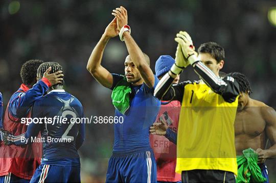 Republic of Ireland v France - FIFA 2010 World Cup Qualifying Play-Off 1st leg Republic of Ireland v France - FIFA 2010 World Cup Qualifying Play-Off 1st leg