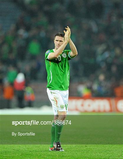 Republic of Ireland v France - FIFA 2010 World Cup Qualifying Play-Off 1st leg Republic of Ireland v France - FIFA 2010 World Cup Qualifying Play-Off 1st leg