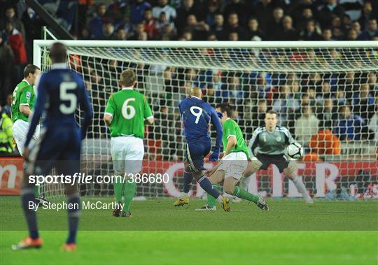 Republic of Ireland v France - FIFA 2010 World Cup Qualifying Play-Off 1st leg Republic of Ireland v France - FIFA 2010 World Cup Qualifying Play-Off 1st leg