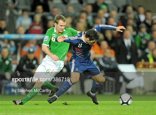 Republic of Ireland v France - FIFA 2010 World Cup Qualifying Play-Off 1st leg Republic of Ireland v France - FIFA 2010 World Cup Qualifying Play-Off 1st leg