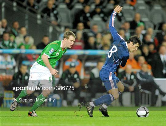 Republic of Ireland v France - FIFA 2010 World Cup Qualifying Play-Off 1st leg Republic of Ireland v France - FIFA 2010 World Cup Qualifying Play-Off 1st leg