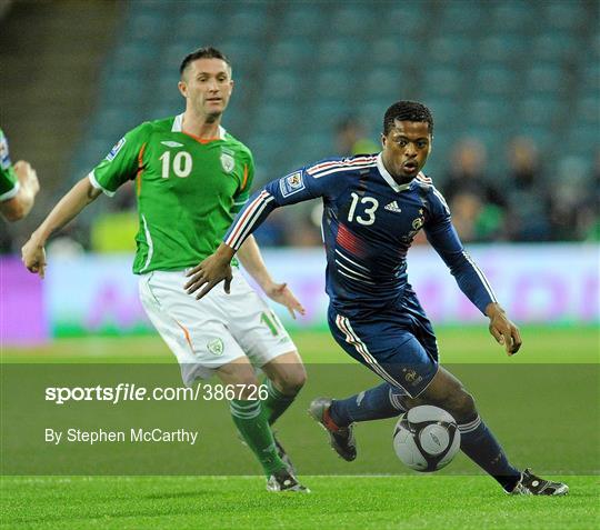Republic of Ireland v France - FIFA 2010 World Cup Qualifying Play-Off 1st leg Republic of Ireland v France - FIFA 2010 World Cup Qualifying Play-Off 1st leg