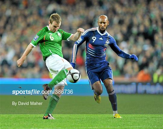 Republic of Ireland v France - FIFA 2010 World Cup Qualifying Play-Off 1st leg Republic of Ireland v France - FIFA 2010 World Cup Qualifying Play-Off 1st leg