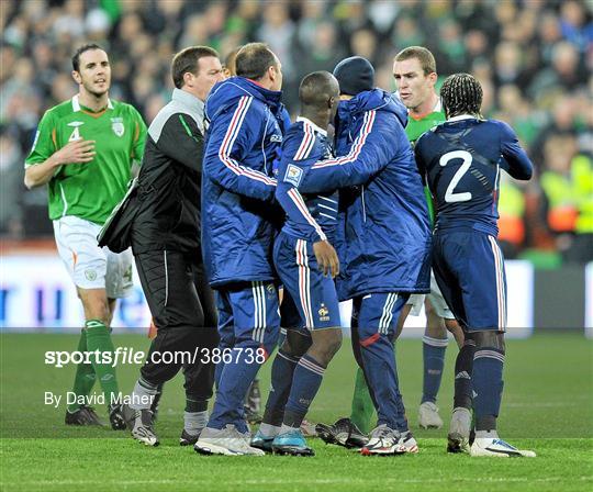 Republic of Ireland v France - FIFA 2010 World Cup Qualifying Play-Off 1st leg Republic of Ireland v France - FIFA 2010 World Cup Qualifying Play-Off 1st leg