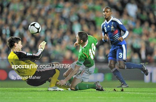 Republic of Ireland v France - FIFA 2010 World Cup Qualifying Play-Off 1st leg Republic of Ireland v France - FIFA 2010 World Cup Qualifying Play-Off 1st leg